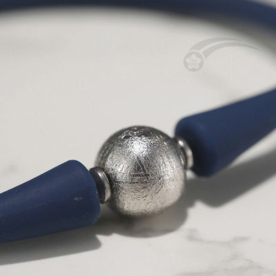 シリコン弾性ロープ 隕石珠 ブレスレット 10mm ユニセックス