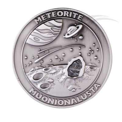 宇宙旅行の隕石 ミオニオナリスト 金属コイン 収集品 40mm 神銅