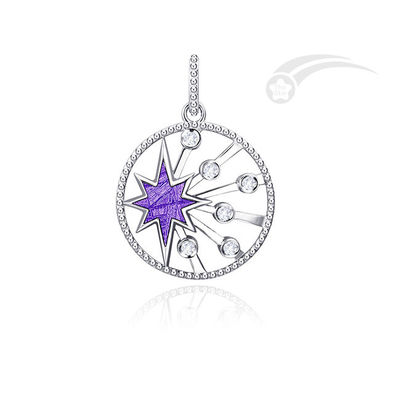 ポラリス隕石925 銀飾り Pendant 25mm
